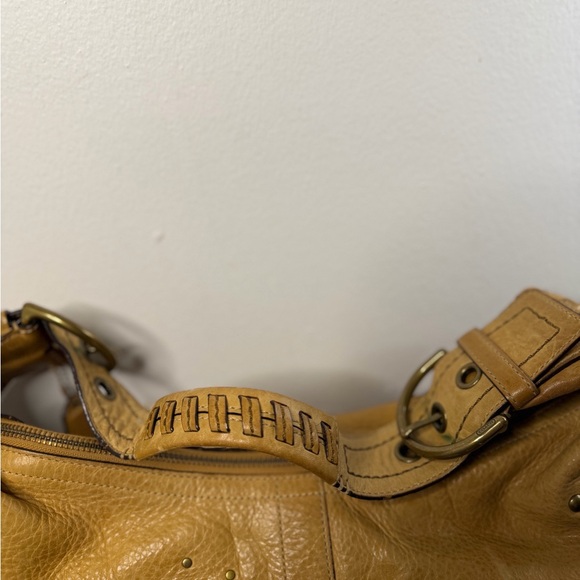 Coach Mia Tan Soho Leather Shoulder Bag/Hobo w/Embellishments 10063 - Picture 5 of 8